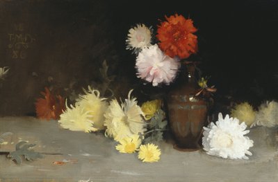 Blumen in einer Vase, 1886 von Thomas Millie Dow